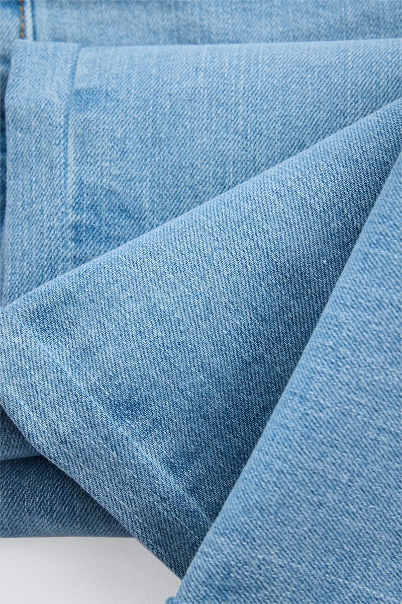Light Blue Straight Fit Jeans
